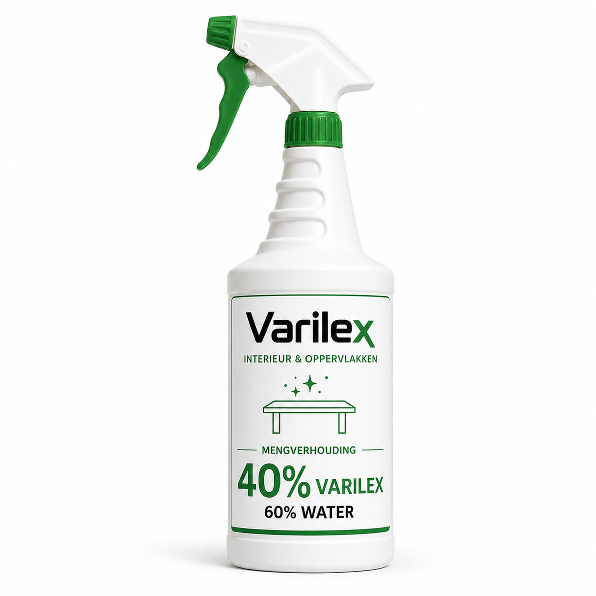 Varilex hervulbare sprayflacon – 750 ml (pre-order)